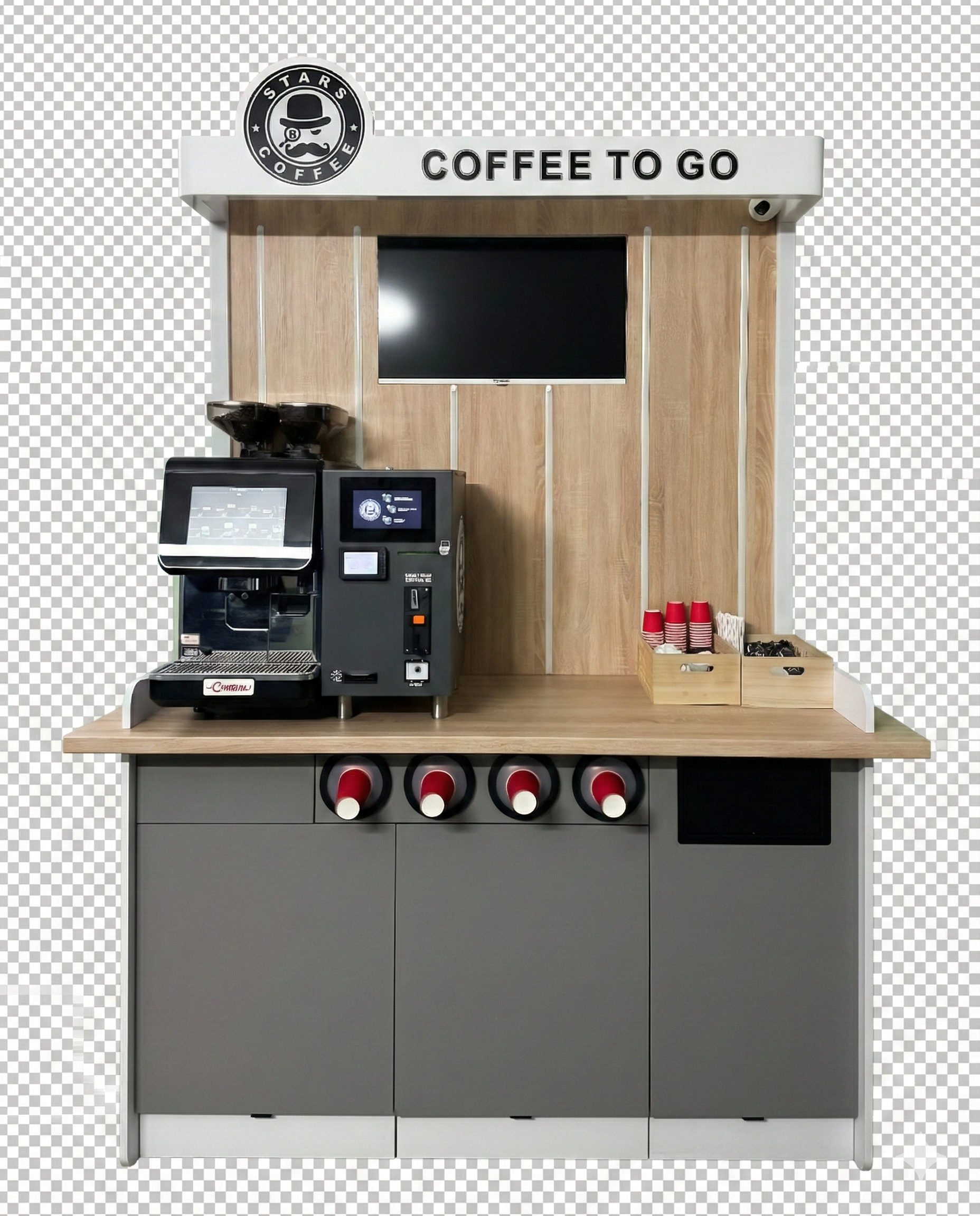 Stand comercial